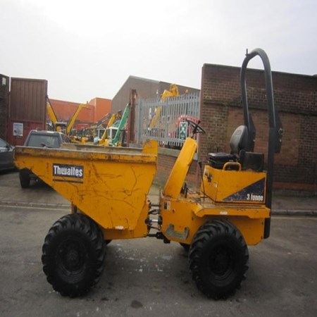Used THWAITES 3 ton dumper - year 2010 for Sale