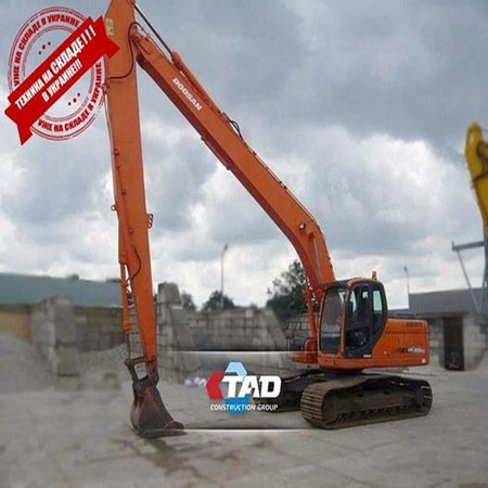 Doosan – 2009 – DX225LC Used Long Reach Crawler Excavator for Sale
