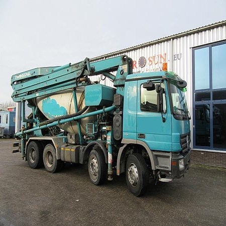 Used SERMAC 4Z28 TWISTAR mixer pump for sale