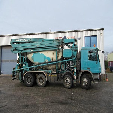 Used SERMAC 4Z28 TWISTAR mixer pump for sale