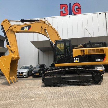 Used Caterpillar- 349DL Hydraulic Excavator for Sale