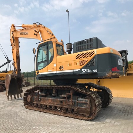 Used Hyundai R520LC-9S Excavator for Sale