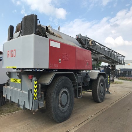 Used RT500 - Rigo Rough Terrain Crane for Sale