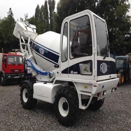1 off Ex-Hire Fiori Model D460SL  -  Used Rough Terrain Concrete Mixer for Sale