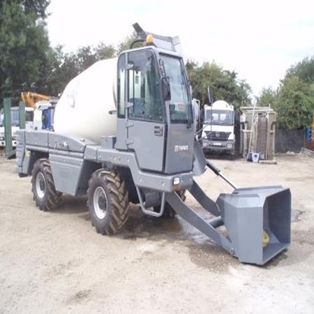 Used Rough Terrain Concrete Mixer - Hydromix Model 55 for Sale
