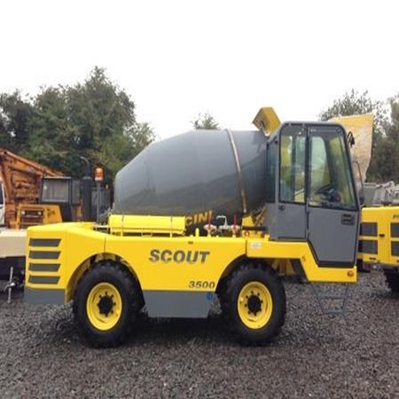 1 off Ex-Hire - Hydromix / Scout 3500 - Used Rough Terrain Concrete Mixer for Sale