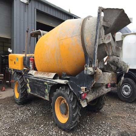 Buy Used Rough Terrain Concrete Mixer - DIECI Model F7000 in Good condition