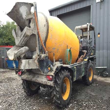 Buy Used Rough Terrain Concrete Mixer - DIECI Model F7000 in Good condition