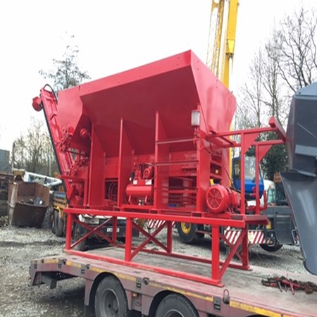 Used Skid-Mounted Volumetric Concrete Mixer - Armcon / Cementech Model SCD4.5-100 for sale