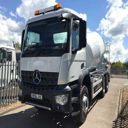 Used Standard Transit Concrete Mixer - MERCEDES / HYMIX Model P6000 6/7m3 for Sale