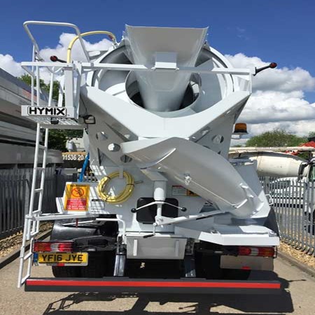 Used Standard Transit Concrete Mixer - MERCEDES / HYMIX Model P6000 6/7m3 for Sale