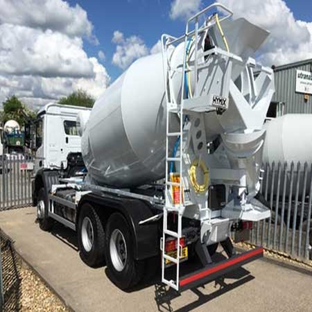 Used Standard Transit Concrete Mixer - MERCEDES / HYMIX Model P6000 6/7m3 for Sale