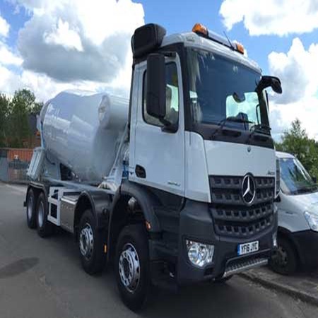 Best Offer : Used Standard Transit Concrete Mixer - MERCEDES / HYMIX Model P8000H 8/9m3 for Sale