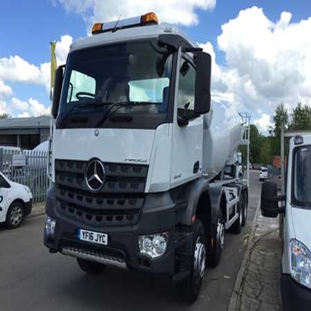 Best Offer : Used Standard Transit Concrete Mixer - MERCEDES / HYMIX Model P8000H 8/9m3 for Sale