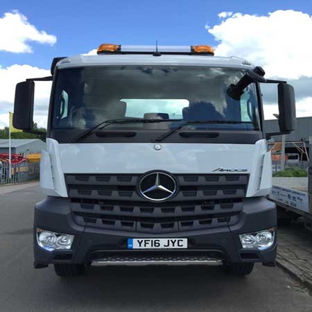 Best Offer : Used Standard Transit Concrete Mixer - MERCEDES / HYMIX Model P8000H 8/9m3 for Sale