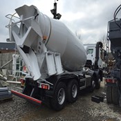 Buy With Us : Used Standard Transit Concrete Mixer - Mercedes / Hymix Model P8000 8/9m3