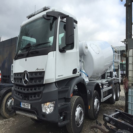 Buy With Us : Used Standard Transit Concrete Mixer - Mercedes / Hymix Model P8000 8/9m3