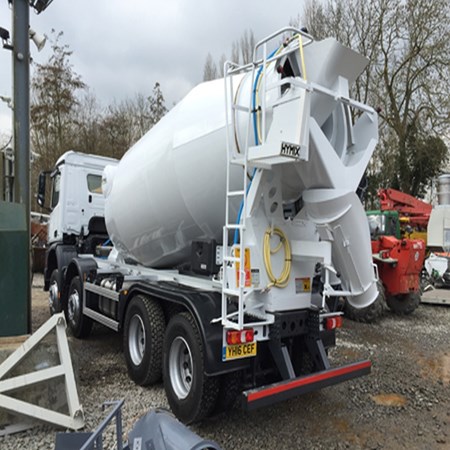Buy With Us : Used Standard Transit Concrete Mixer - Mercedes / Hymix Model P8000 8/9m3