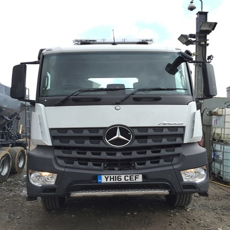 Buy With Us : Used Standard Transit Concrete Mixer - Mercedes / Hymix Model P8000 8/9m3