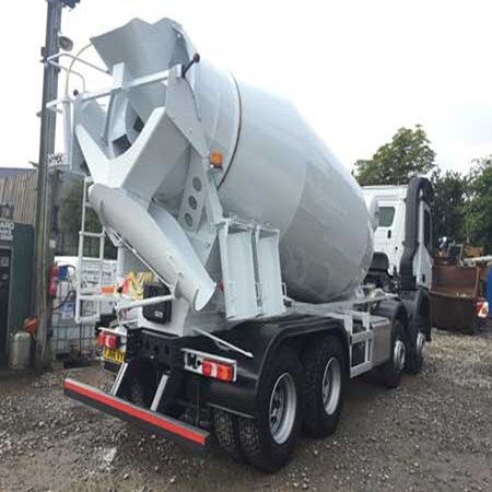 2 off Ex-demo MERCEDES / HYMIX Model P8000 8/9m3 Standard Used Truck Concrete Mixers for Sale