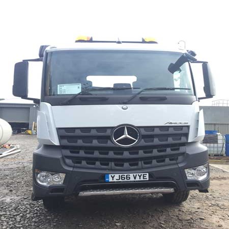2 off Ex-demo MERCEDES / HYMIX Model P8000 8/9m3 Standard Used Truck Concrete Mixers for Sale