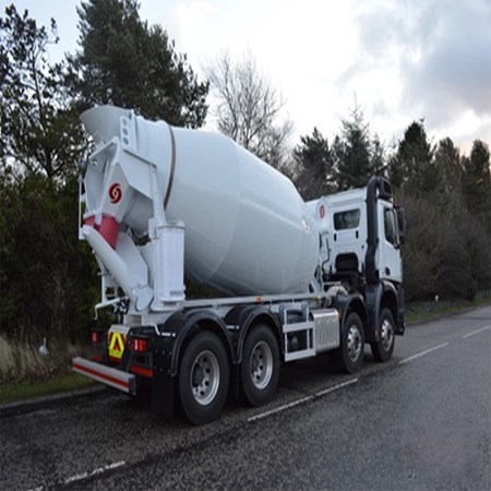 Used Standard Transit Concrete Mixer - Mercedes / McPhee 8/9m3 for Sale