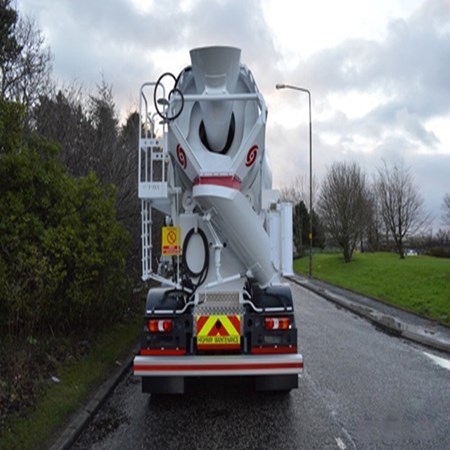 Used Standard Transit Concrete Mixer - Mercedes / McPhee 8/9m3 for Sale
