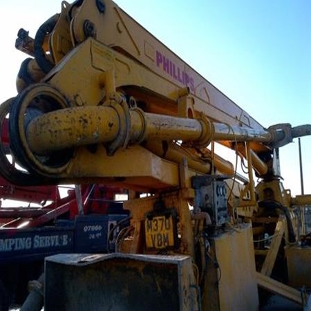 Used Truck Mounted Concrete Pump - Putzmeister Model BSF 24:09 (without truck) for Sale