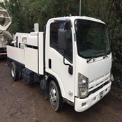 Used Concrete Line Pump for Sale : HYDROPUMP / IZUSU Model CS-46 - Year 2012 in Good Condition