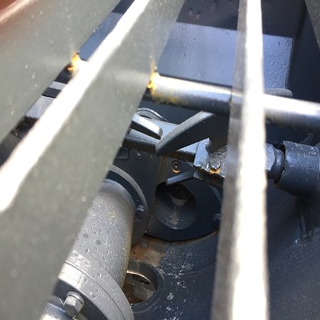 Used Concrete Line Pump for Sale : HYDROPUMP / IZUSU Model CS-46 - Year 2012 in Good Condition
