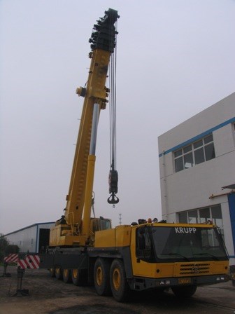 KRUPP ALL TERRAIN CRANE