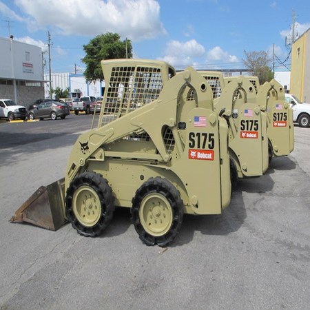4 Units of Used BOBCAT S175 Skid Steers Loader for Sale
