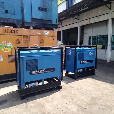 Used Miller Big Blue - 501DX Welding Set for Sale