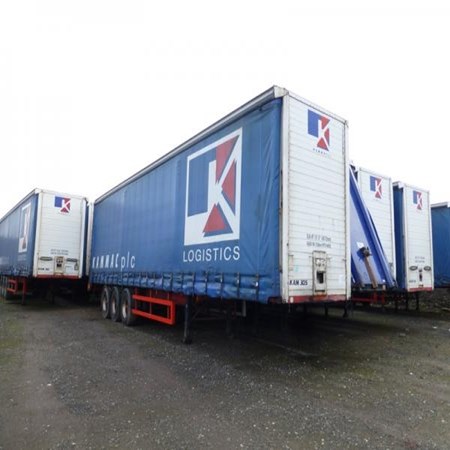 Used KAM 361 Utility int Curtainsiders Trailer - 13.6 Mtr for sale