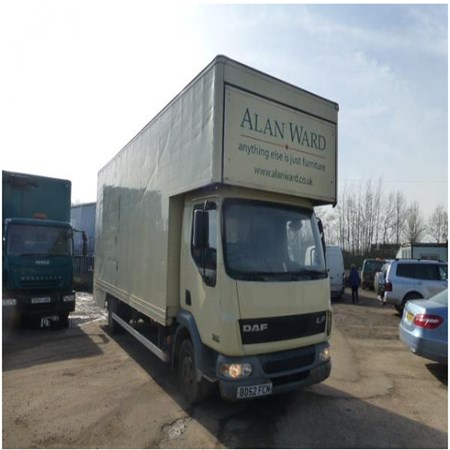 Used DAF 45.150 Furniture Wagon Truck for sale