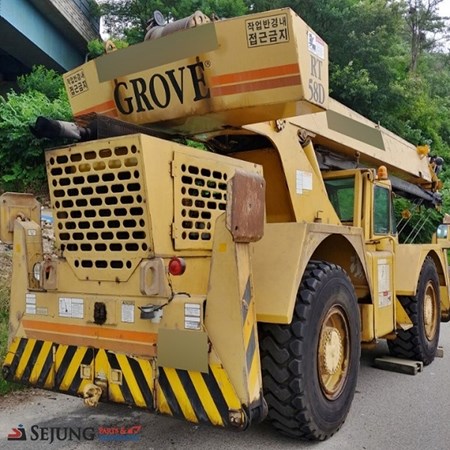 Used GROVE RT58D Rough Terrain Crane for Sale