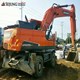 Used DOOSAN DX210W-5 Wheel Excavator for Sale