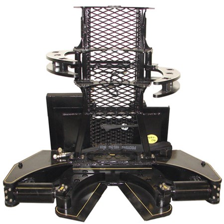 Skid loader tree shear