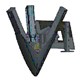 Skid loader tree spade