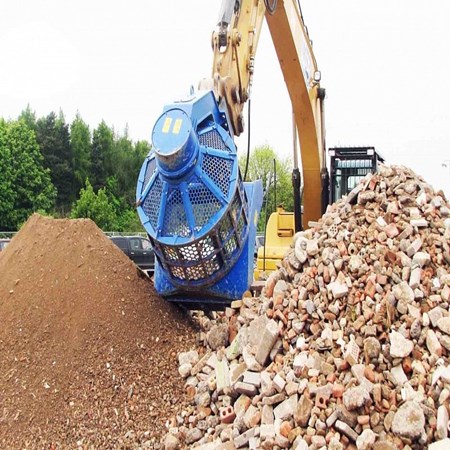 Hydraulic Rotary Screening Bucket (HSB) for Sale