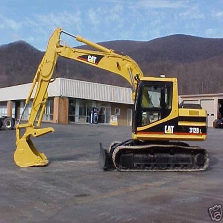 2001 CATERPILLAR 312BL EXCAVATOR ,HYDRAULIC CAT THUMB