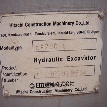 HITACHI EX200-5