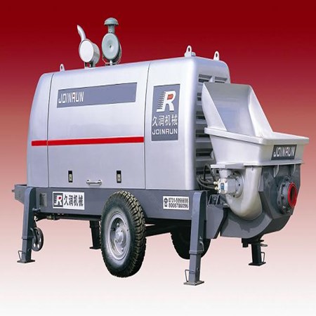 trailer mounted concrete pump