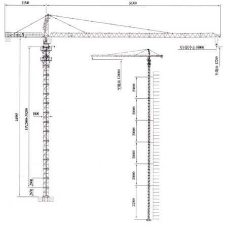 Tower Crane (QTZ80-5513)